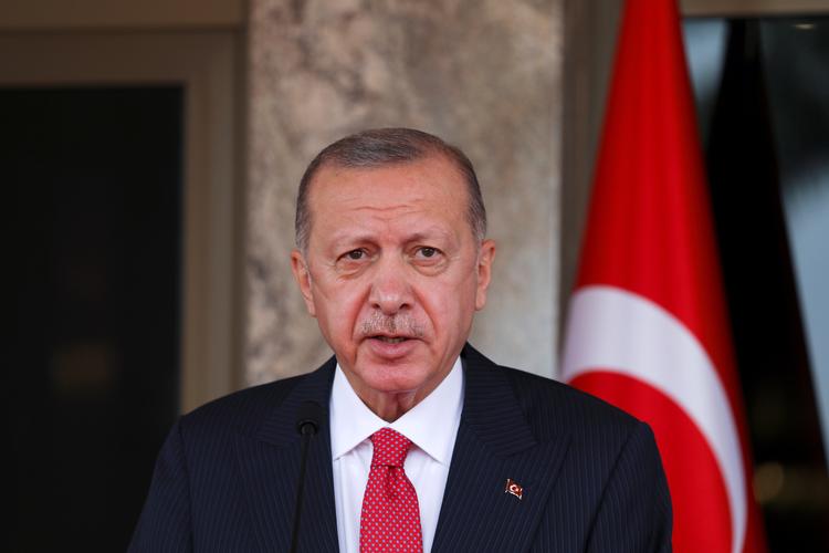 Lørdag har Tyrkiets præsident, Recep Tayyip Erdogan, sagt, at ti ambassadører i Tyrkiet - herunder den danske - vil blive erklæret for uønskede - persona non grata - i Tyrkiet.

 Foto: Afolabi Sotunde/Ritzau Scanpix