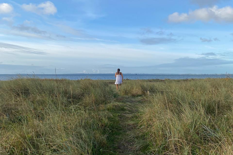 En kold dukkert venter efter en tur i saunaen. Foto: Eva Holtegaard-Kassler