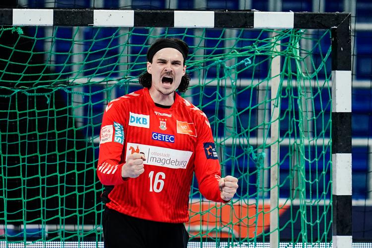 Jannick Green kan ikke huske, hvornår han sidst har tabt med SC Magdeburg.  Foto: Uwe Anspach/Ritzau Scanpix