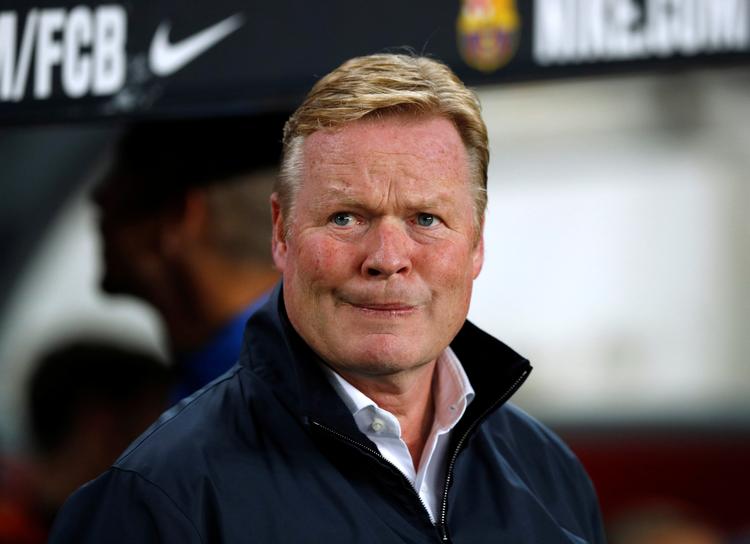 Ronald Koeman nåede kun at være træner for FC Barcelona i godt 14 måneder. Foto: Albert Gea/Ritzau Scanpix