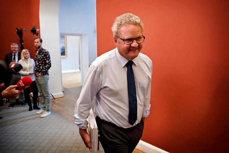 Venstres Preben Bang Henriksen har bedt justitsminister Nick Hækkerup om at få politiet til at efterforske sletning af sms'er på blandt andre statsminister Mette Frederiksens telefon. Foto: Jens Dresling