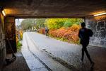 Der er altid lys for enden af tunnellen og under Fredens Broen i København.   Foto: Per Munch