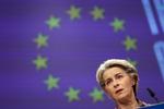 EU-Kommissionens formand, Ursula von der Leyen, vi have de rige lande til lommerne, så målet om at donere 100 mia. dollar i klimabistand til fattige lande kan nås. Foto: Kenzo Tribouillard/Ritzau Scanpix