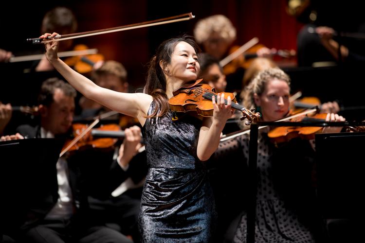 Bomsori Kim havde gjort sig umage med at sætte sig ind i musikken, men hun er ingen her kommer jeg-type. Foto: Martin Rosenauer