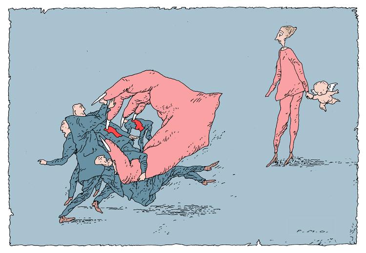 Tegning Per Marquard Otzen