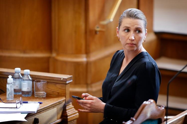Statsminister Mette Frederiksen (S).    Foto: Jens Dresling