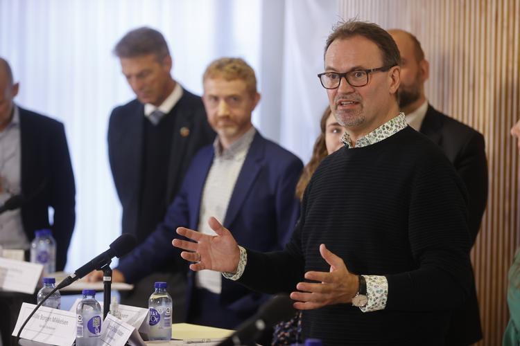 Gordon Ørskov Madsen er formand for Dansk Lærerforening, og han er tilfreds med den nye aftale. Foto: Jens Dresling