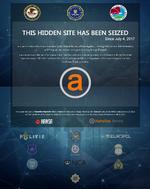 Sådan så det ud, da FBI beslaglagde Alphabay i 2017. Foto: Handout/Ritzau Scanpix