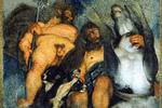 Loftet malet af den italienske barokmaler Caravaggio i Villa Aurora. Foto: Public Domain/Alamy