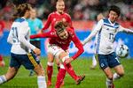 Signe Bruun er en af de efterhånden mange spillere på landsholdet, der har været ude med en korsbåndsskade.  Foto: Bo Amstrup/Ritzau Scanpix