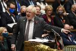 Boris Johnson måtte torsdag droppe et forslag, regeringen havde fået flertal for onsdag. Foto: Uk Parliament/jessica Taylor/Ritzau Scanpix