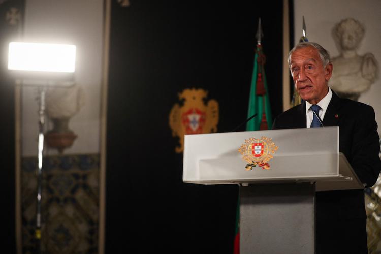 Portugals præsident Marcelo Rebelo de Sousa har torsdag udskrevet valg.  Foto: Carlos Costa/Ritzau Scanpix