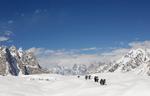 Pakistan har nogle af verdens højeste bjerge, og derfor er det både populært at vandre og stå på ski i den nordlige del af landet.   Foto: Wolfgang Rattay/Ritzau Scanpix