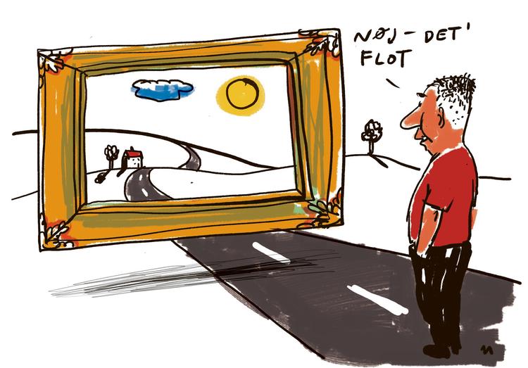 Arkivtegning Mette Dreyer