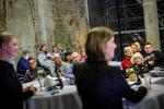 Den stigende coronasmitte gør det sværere for kandidaterne til kommunalvalget at mødes med vælgerne op til valget 16. november. Billedet er fra det seneste kommunalvalg i 2017. Arkivfoto Mads Nissen