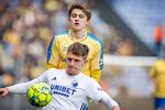 25-årige Jens Stage har tidligere spillet 6 kampe på U21-landsholdet og rykker ind i A-truppen med 9 mål i 24 kampe på cv'et for FCK i denne sæson.  Foto: Jens Dresling