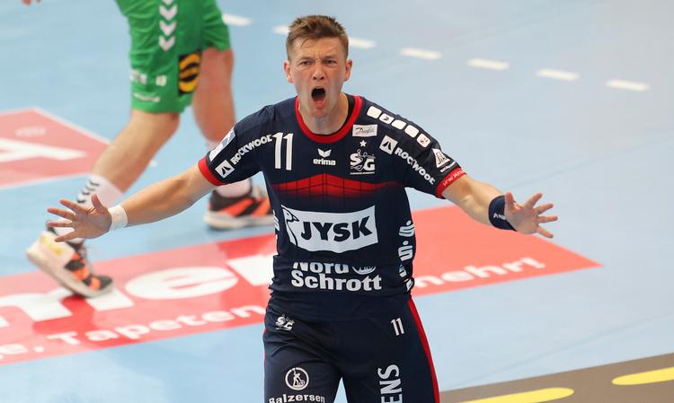  Lasse Svan har gennem 14 år været i Flensborg-klubben, hvor han nu er en af historiens største.  Foto: firo Sportphoto/jvºrgen Fromme/Ritzau Scanpix