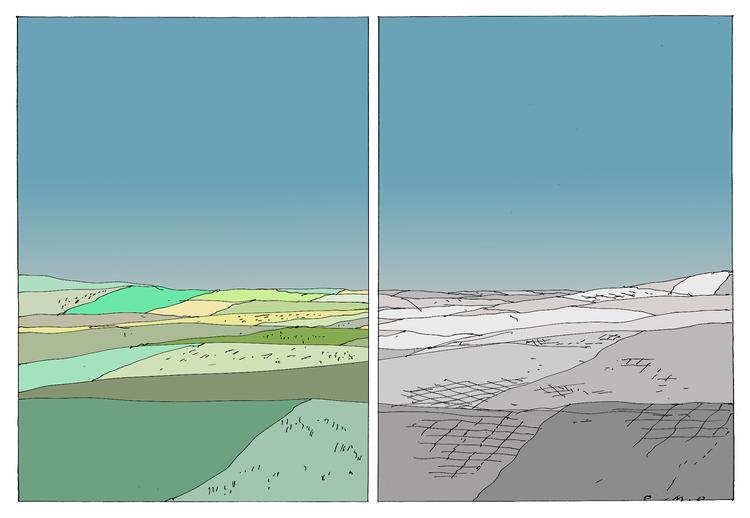 Tegning Per Marquard Otzen