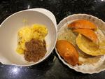 Bagsideredaktøren tænkte, at den varme appelsin med brun farin hjalp på både lugte- og smagssansen, men det var reelt kun bitterstofferne i den brændte appelsin, hun kunne smage.  Foto: Annette Nyvang