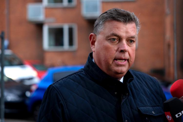 Forhenværende fødevareminister Mogens Jensen (S) fotograferet torsdag 11. november, hvor han blev afhørt gennem syv timer i Minkkommissionen. Foto: Marcus Emil Christensen