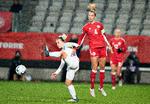 De to anførere, Rikke Sevecke (i rødt) og Nelli Korovkina, i duel.  Foto: Henning Bagger/Ritzau Scanpix