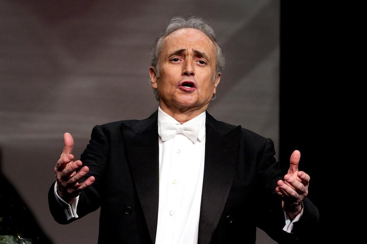 José Carreras, da han i 2010 sang i Tivolis Koncertsal. Foto: Finn Frandsen