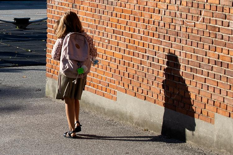 En 'ukontrollabel' coronasmitte betyder, at flere årgange på en folkeskole i Egedal Kommune nu er sendt hjem. Arkivfoto. Foto: Finn Frandsen