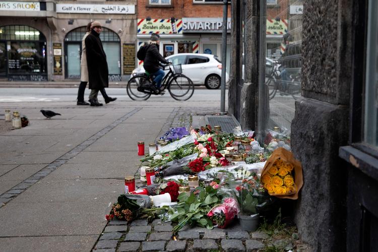 Torsdag blev en 17-årig skudt på en sidegade til Nørrebrogade. Det var den første i en række skyderier.  Foto: Finn Frandsen