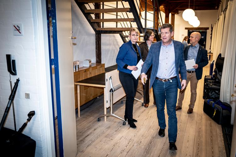 Sundhedsmyndighederne holdt tirsdag pressemøde om coronaepidemien i lyset af stigende smittetal. Fokus var på den nye variant omikron, der spreder sig i Danmark. Foto: Mads Claus Rasmussen/Ritzau Scanpix