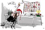Tegning  Mette Dreyer