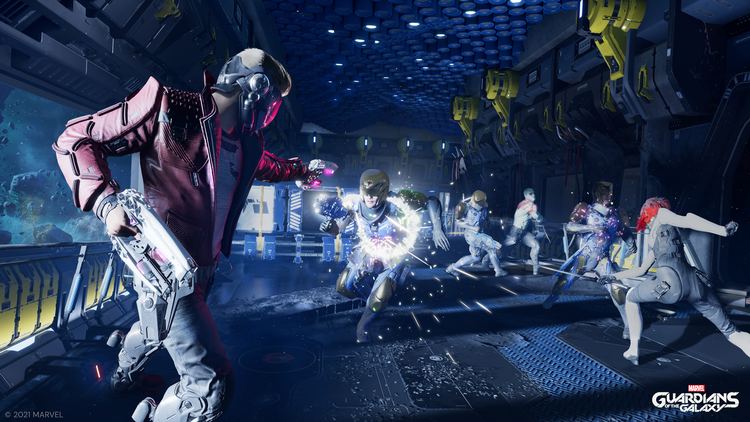 Selv om det næsten bliver for ensformigt, lykkes det faktisk spillet at udvikle slåskampene og bruge dem aktivt i historien. Foto: Eidos-Montréal