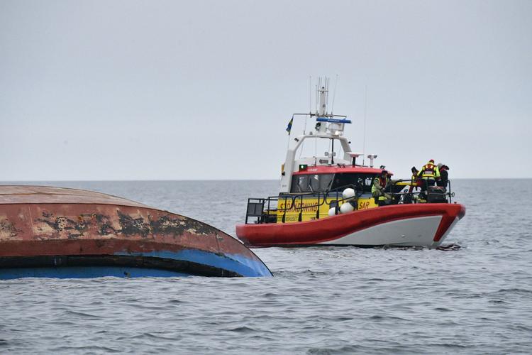En af de to savnede sømænd efter et sammenstød mellem to skibe i Østersøen nær Bornholm er fundet omkommet. Foto: 50090 Johan Nilsson/tt/Ritzau Scanpix