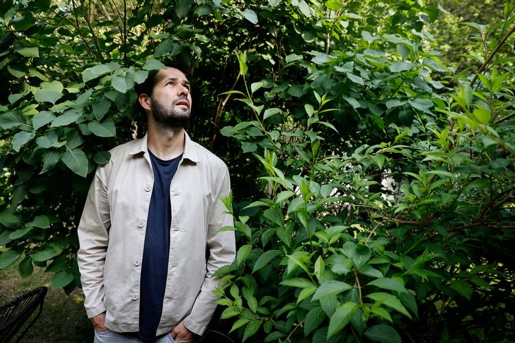 Jonas Poher Rasmussen er instruktøren bag dokumentarfilmen 'Flugt'.  Foto: Jens Dresling