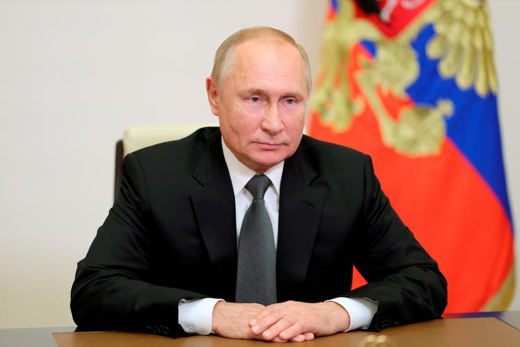 Rusland og Putin har mandag nedlagt veto mod en resolution fra FN’s Sikkerhedsråd, der formelt knytter klimaforandringer til globale sikkerhedsudfordringer. Foto: Sputnik Photo Agency/Ritzau Scanpix