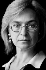 Anna Politkovskaja i København. FotO. Jacob Ehrbahn. Arkivfoto 