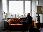 Kim Andersson havde ikke kunnet klaret sig uden hjælp fra sine to bedste venner, da han som nyretransplanteret fik corona og blev så syg, at han frygtede, at han ville dø. Foto: Jesper Houborg