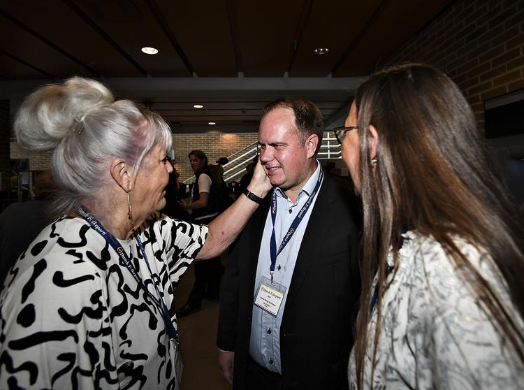     Martin Henriksen har lagt sig ud med ledelsen i DF men fik alligevel flest stemmer af alle, da der tidligere i år var valg til partiets hovedbestyrelse. Foto: Ernst van Norde