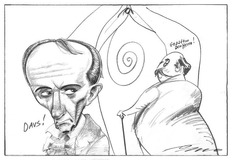 Tegning  Per Marquard Otzen