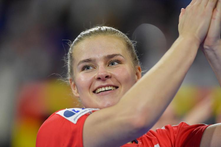 Verdensmesteren Maren Aardahl må formentlig vente på at blive hyldet af tilskuerne i Odense, Foto: Pau Barrena/Ritzau Scanpix