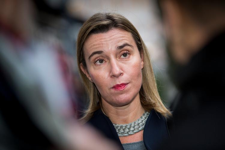 Tidligere EU-kommissær Federica Mogherini, nu rektor på College of Europe, kritiserer, at Storbritannien har forladt det fælles europæiske udvekslingsprogram, Erasmus.  Foto: Peter Klint