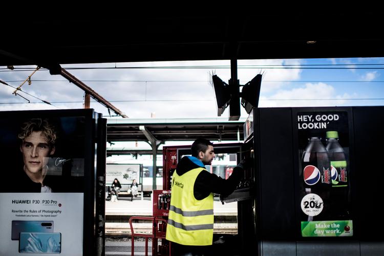 På Odense Banegård modtager de ikke tog fra Jylland foreløbigt. Arkivfoto. Foto: Tim Kildeborg Jensen