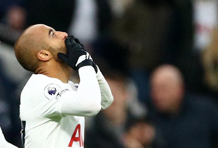 Lucas Moura var med i alle tre mål, da Tottenham vandt hjemme over Crystal Palace. Foto: Hannah Mckay/Ritzau Scanpix