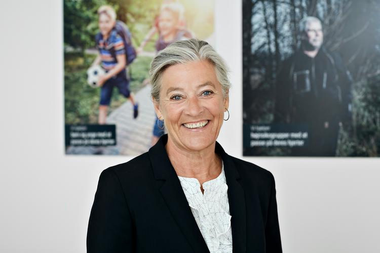 Direktør for Hjerteforeningen Anne Kaltoft var overbevist om, at hun skulle være dyrlæge. Men så kom hun i praktik hos en kronjysk en af slagsen, der mente, at hun nok ville gøre klogt i at finde på noget andet at lave.  Foto: Kristian Brasen/Hjerteforeningen