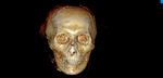 Sådan ser 3D-billederne af Amenhotep I ud, efter at den 3.500 år gamle mumie har været igennem en CT-skanner.  Foto: AFP PHOTO / HO / EGYPTIAN MINISTRY OF ANTIQUITIES/Ritzau Scanpix