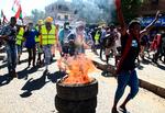 Tusindvis af mennesker protester  30. december mod militærkup i Sudan.   
  Foto: -/Ritzau Scanpix