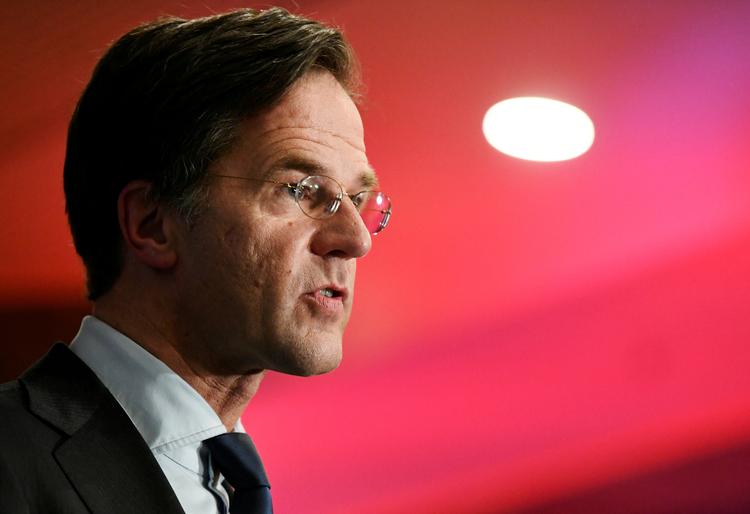 Næsten halvdelen af den hollandske premierminister Mark Ruttes næste regering vil bestå af kvinder. Foto: Piroschka Van De Wouw/Ritzau Scanpix