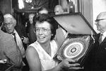 Tennisspilleren Billie Jean King er et forbillede, når det handler om at sige fra. Foto: Peter Kemp/Ritzau Scanpix