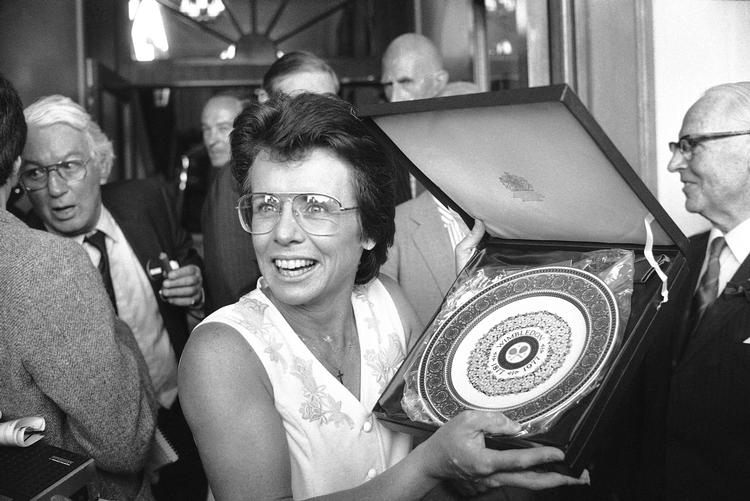 Tennisspilleren Billie Jean King er et forbillede, når det handler om at sige fra. Foto: Peter Kemp/Ritzau Scanpix