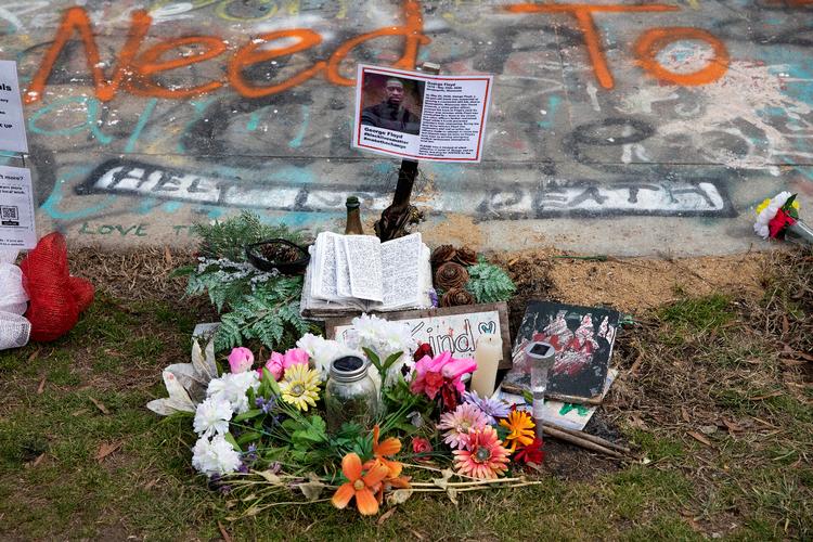 George Floyd døde den 25 maj 2020 under en brutal anholdelse. En fire-årig niece til Floyd blev skudt nytårsdag. Årsagen er endnu ukendt. Foto: Finn Frandsen