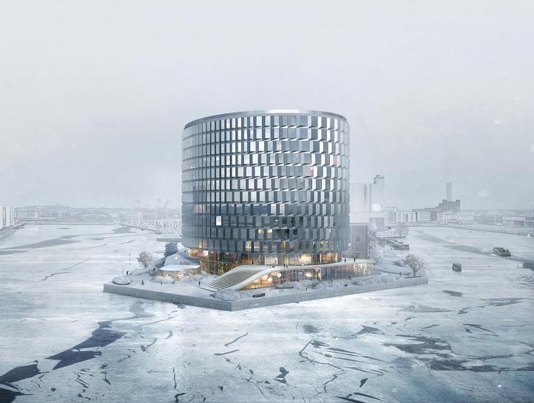 Illustration Vilhelm Lauritzen Arkitekter og Cobe